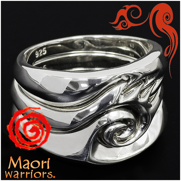 【Maori warriors】Unbreakable Joint シルバー リング 15〜21号/送料無料 シルバー925 シルバーリング メンズ シルバー 指輪 ブランドの通販は