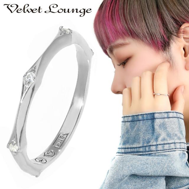 Velvet Lounge ヴェルヴェットラウンジ エッジング リング 指輪 5〜23号 シルバー ジルコニア シルバーリング メンズ レディース 男性 女性 彼氏 彼女