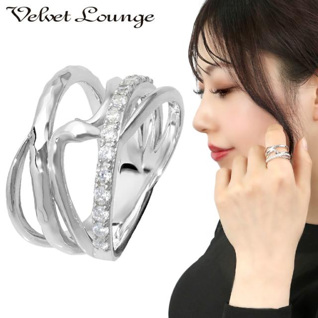 Velvet Lounge ヴェルヴェットラウンジ バシリスク スネーク リング 指輪 5〜23号 蛇 ヘビ シルバー ジルコニア シルバーリング メンズ レディース