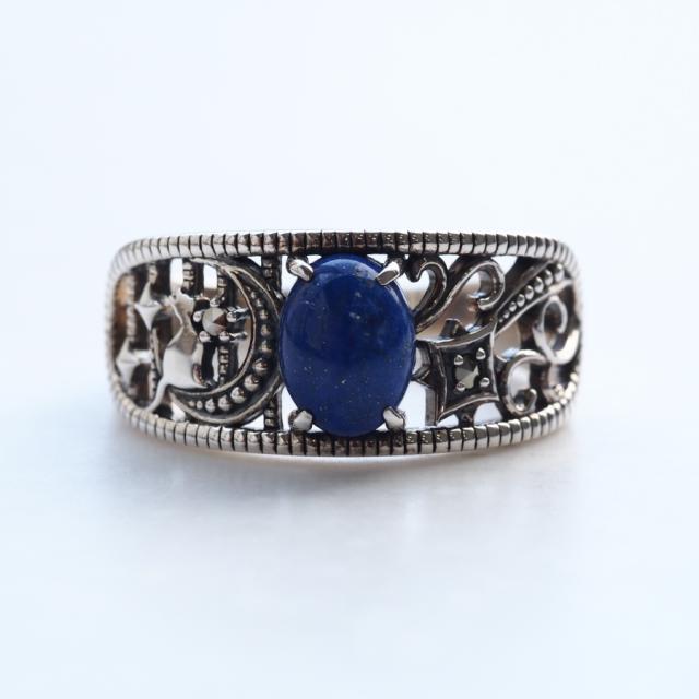 ROKUZAN グリーンメノウ シードパール リング 指輪 11〜17号 シルバー