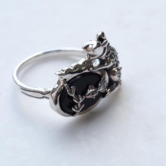 碌山　オニキス　珊瑚　マーカサイト　リング マルカジット（マーカサイト） – タグ 