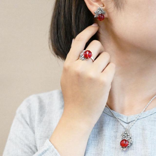 鼈甲レッドアンバー付きリング 02775_20111601.jpg