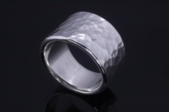 龍頭 丸鎚目 リング 20〜30号 指輪 幅17mm/12mm メンズ シルバー シルバーリング メンズリング シルバー950 男性 彼氏 伝統技法 ギフト 人気 おしゃれ_1