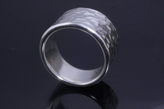 龍頭 丸鎚目 リング 20〜30号 指輪 幅17mm/12mm メンズ シルバー シルバーリング メンズリング シルバー950 男性 彼氏 伝統技法 ギフト 人気 おしゃれ_2