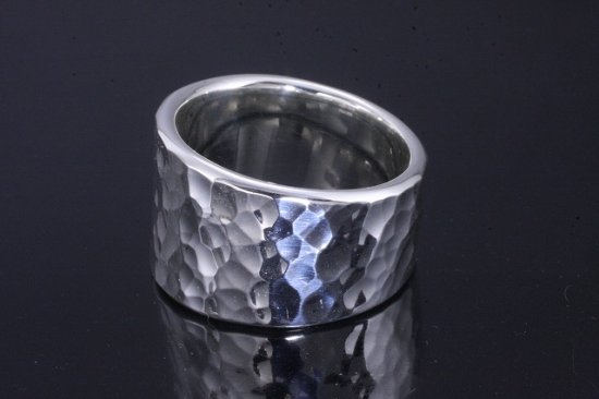 龍頭 丸鎚目 リング 20〜30号 指輪 幅17mm/12mm メンズ シルバー シルバーリング メンズリング シルバー950 男性 彼氏 伝統技法 ギフト 人気 おしゃれ_4