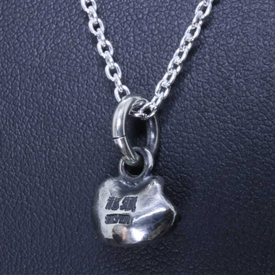 龍頭 反抗期 蛙玉 ネックレス チェーン付き ペンダント メンズ シルバー シルバーネックレス メンズネックレス カエル シルバー950 男性 彼氏_4