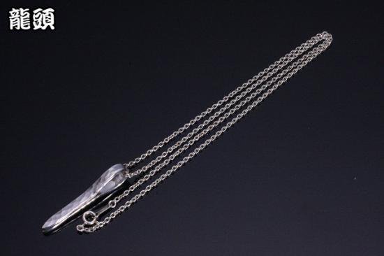龍頭 丸鎚目 ネックレス チェーン付き ペンダント メンズ レディース シルバー シルバーネックレス メンズネックレス シルバー950 男性 女性 彼氏_3
