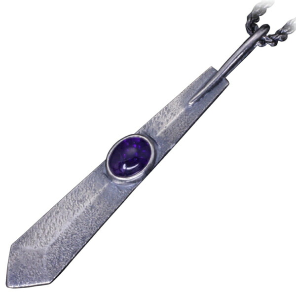 龍頭 アメシスト 剣 ペンダントトップ チェーンなし トップ ヘッド メンズ シルバー ネックレストップ ペンダントヘッド 剣 刀 武器 天然石の通販は