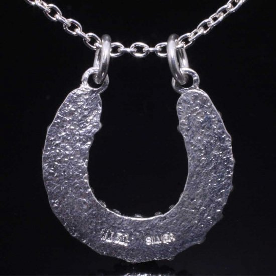 龍頭 ブルートパーズ 霰馬蹄 ネックレス チェーン付き ペンダント メンズ シルバー シルバーネックレス メンズネックレス 天然石 シルバー950 男性_9