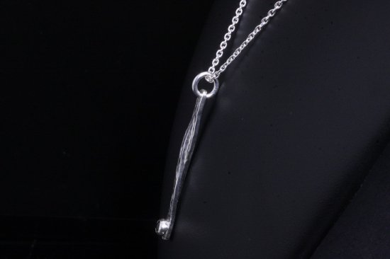 龍頭 石付き 丸鎚目交差 ネックレス チェーン付き ペンダント メンズ シルバー シルバーネックレス メンズネックレス 天然石 シルバー950 男性 彼氏_4