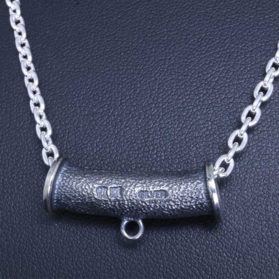 龍頭 石付き いぶし 双八咫烏パイプ ネックレス チェーン付き ペンダント メンズ シルバー シルバーネックレス メンズネックレス ヤタガラス 神話 鳥_3