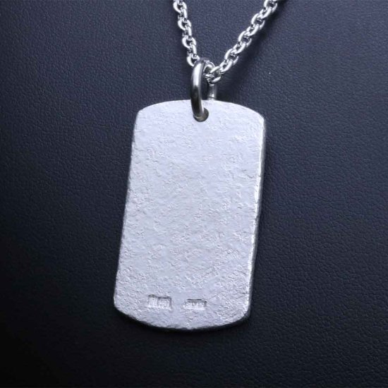 龍頭 丸鎚目 インゴット ドックタグ ネックレス チェーン付き