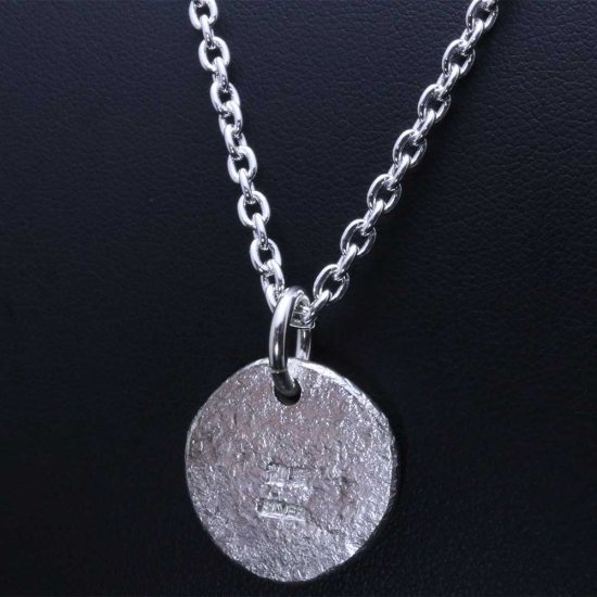 龍頭 川面浮桜 メタル ネックレス チェーン付き ペンダント メンズ シルバー シルバーネックレス メンズネックレス シルバー950 男性 彼氏 伝統技法_3