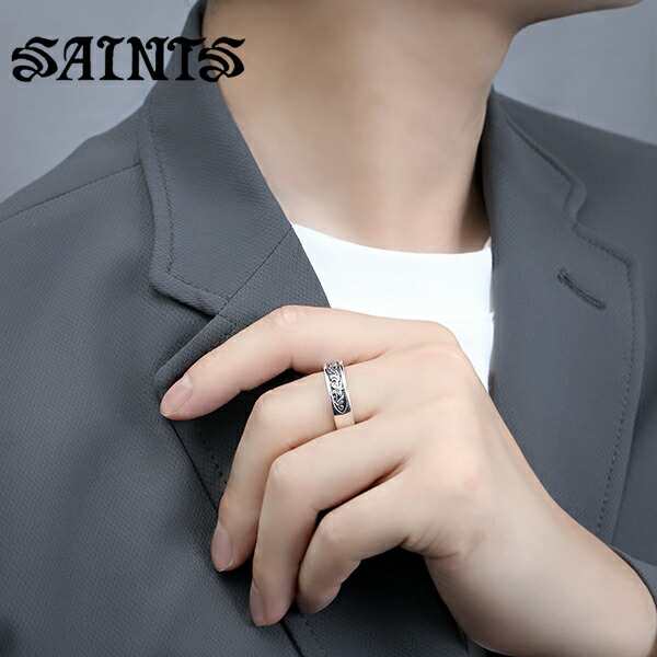 SAINTS セインツ スワロフスキー アラベスクリング シルバー