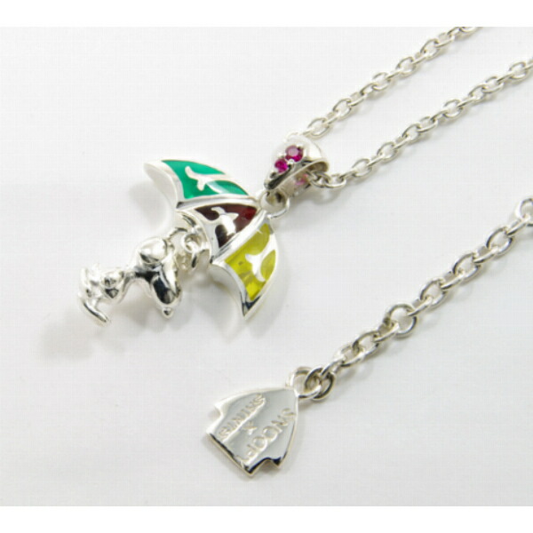 SNOOPY×SAINTS レインスヌーピー ネックレス(チェーン付き) スヌーピー 公式 PEANUTS キャラクターグッズ コラボ シルバー925 シルバーアクセサリー_3