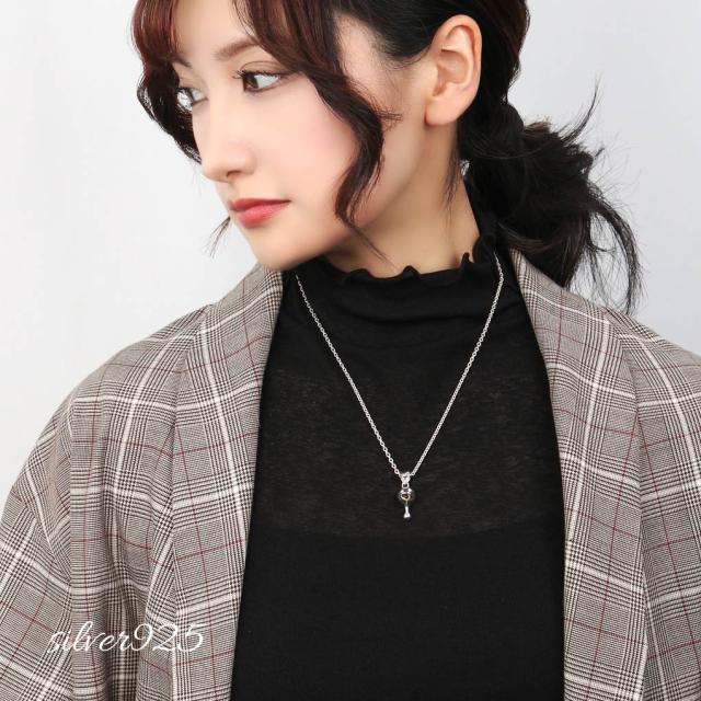smile_mammy stare ドロップ ネックレス ペンダント ペンダントトップ ペンダントチャーム シルバー 925 雫 目 目玉 追視 義眼 不気味 ホラー ダーク_3