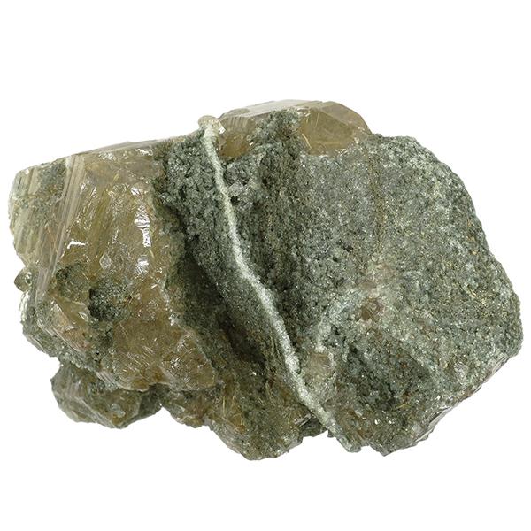 ヒマラヤ・マニカラン産 金針ルチルクォーツ 原石 204g ゴールドルチル