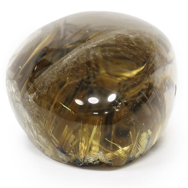タイチンルチル 金針ルチルクォーツ 磨き原石 88g ゴールドルチルクォーツ