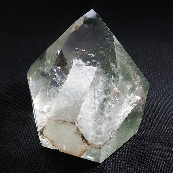 貫入水晶 ポイント 原石 約144g 天然石 パワーストーン 天然水晶 水晶 置物 インテリア 鉱物 鉱石 標本 水晶原石 クォーツインクォーツ_1