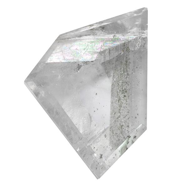 貫入水晶 磨き原石 約14.4g 天然石 パワーストーン 貫入 水晶 原石 