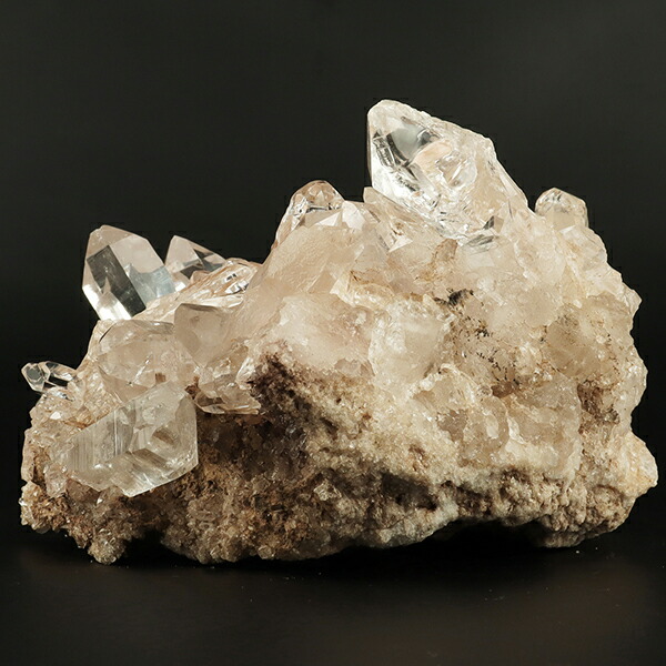 水晶 クラスター ヒマラヤ 産 クル マナリ 約517g 水晶クラスター