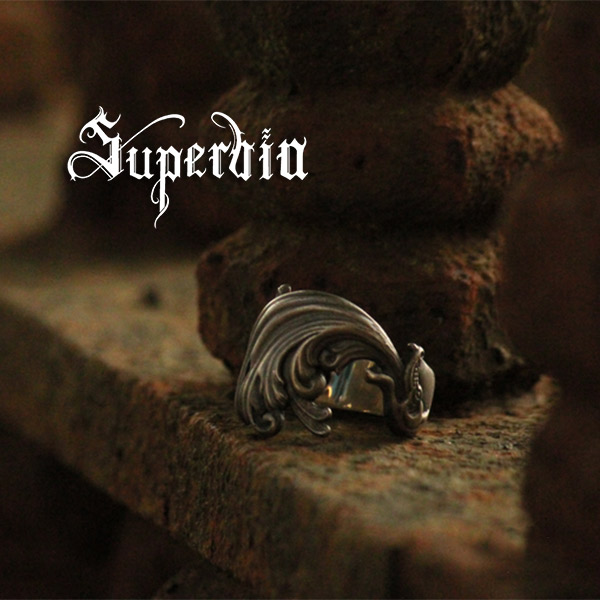 Superbia “誘惑”リング 13号〜27号 Rococo シルバーリング シルバー925 メンズ スペルヴィア スペルビア ブランド ロココ美術 指輪
