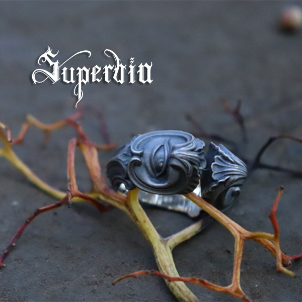 Superbia “ウィデーレ”リング 13号〜25号 Rococo シルバーリング シルバー925 メンズ スペルヴィア スペルビア ブランド ロココ美術 指輪