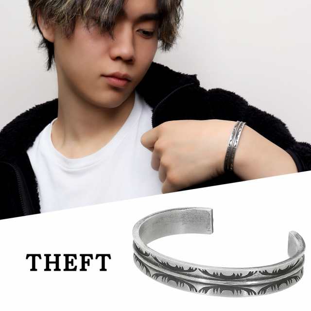THEFT セフト ネイティブ マウンテン バングル シルバー