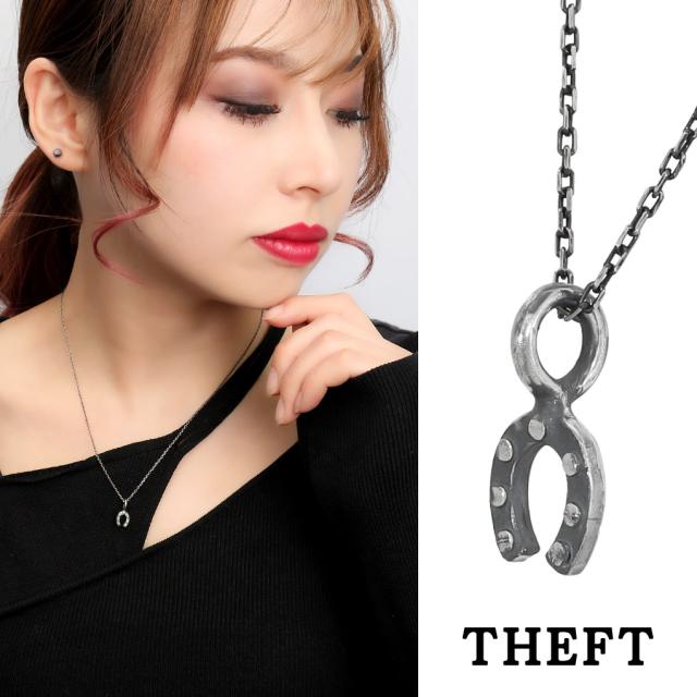 THEFT セフト 馬蹄 ホースシュー ネックレス ペンダント ペンダントトップ ペンダントチャーム シルバー HORSES HOOF ビンテージ ヴィンテージ