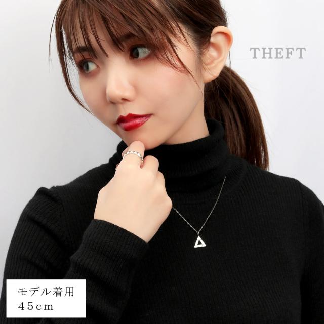 THEFT セフト トライアングル コイン ネックレス ペンダント ペンダントトップ ペンダントチャーム シルバー TRIANGLE COIN NEC 三角 ビンテージ_3