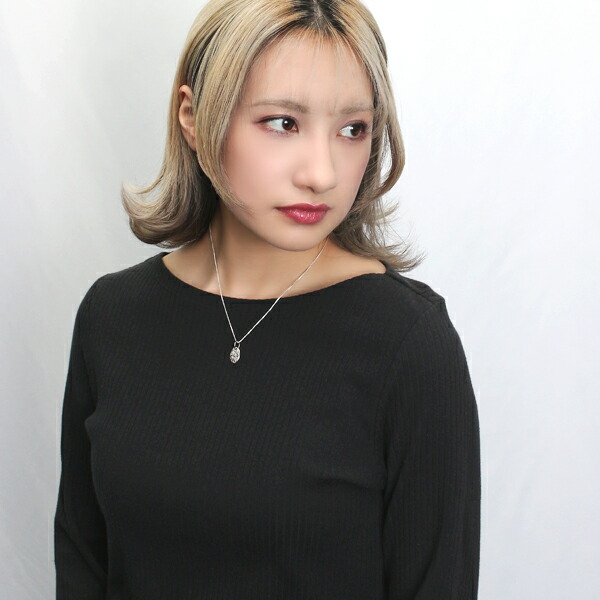 ハワイアン プレート  ブルーダイヤモンド ペアネックレス ペアペンダント シルバー925 ダイヤモンド ペアアクセサリー ネックレス_5