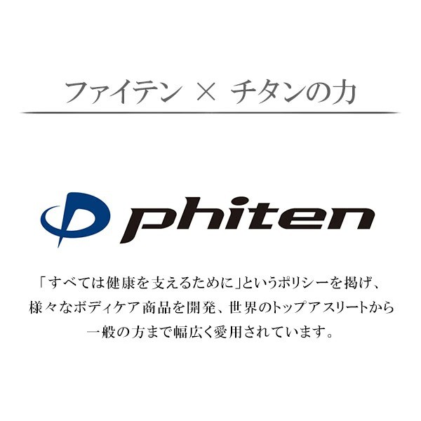 phiten  ファイテン×ケンコージャパン　チタンチェーンネックレス　50cｍ