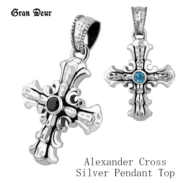 【GRAN DEUR】アレキサンダーシルバーペンダントトップ ペンダントヘッド(チェーンなし)送料無料/メンズ ネックレス シルバー ブランドの通販は