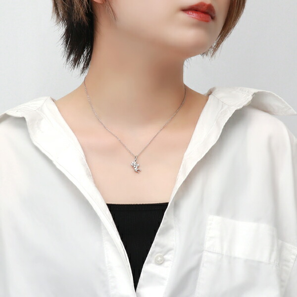 選べる2種類 天使 ネックレス シルバー925 ペンダント
