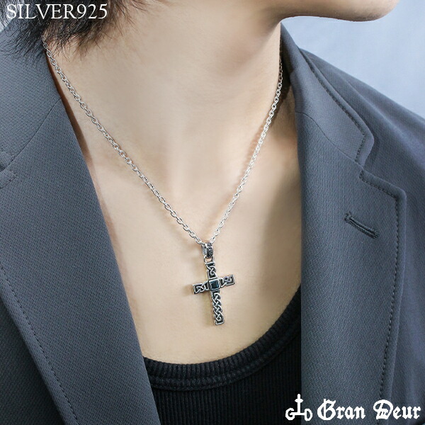 GRAN DEUR ケルティッククロス シルバー ネックレス シルバー 