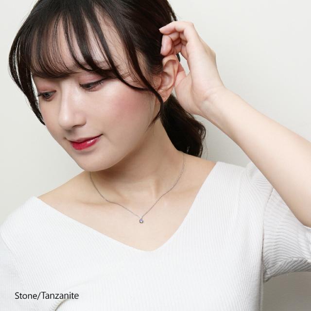 ピンキー&amp;ダイアン 選べる誕生石 ダイヤモンド ネックレス シルバー950 シルバー レディースネックレス ペンダント レディース 女性 天然石 ストーン_7