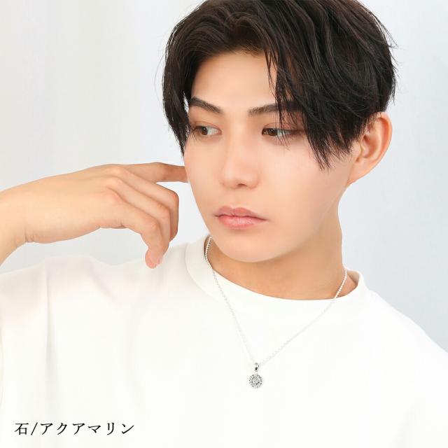 GRAN DEUR スターサファイア ダイヤモンド メディスンホイール シルバーペンダントトップ チェーンなし シルバー925 銀 ペンダント 十字 プレゼント