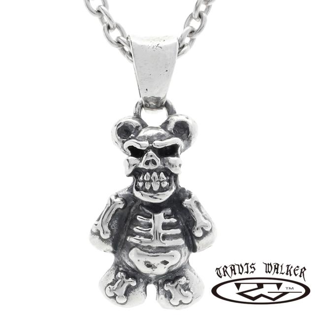 TRAVIS WALKER トラヴィスワーカー テディ ボーンズ チャーム シルバー ネックレス ペンダント ペンダントトップ ペンダントチャーム ブランド 公式