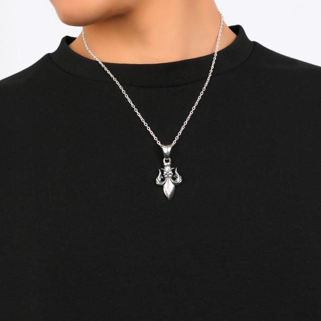 TRAVIS WALKER トラヴィスワーカー ロイヤル フルール・ド・リス シルバー ネックレス ペンダント ペンダントトップ ペンダントチャーム ブランド_4
