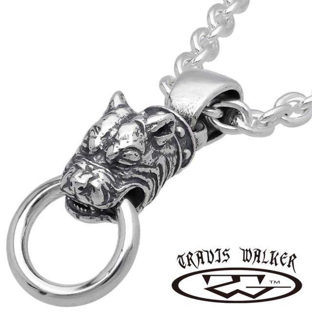 TRAVIS WALKER ネックレス TRAVIS WALKER【スカルネックレス】 Travis