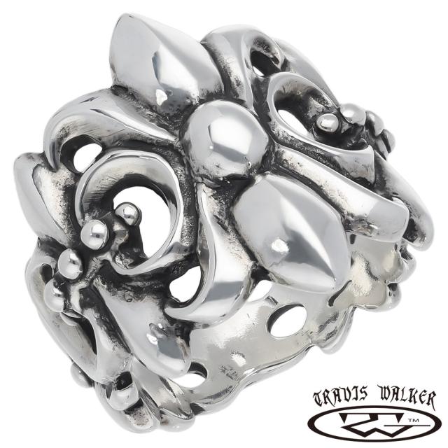 トラヴィスワーカー TRAVIS WALKER リング・指輪 パンデミックスカルリング トラヴィスワーカー TRAVIS WALKER パイレーツ リング スカル マリブ