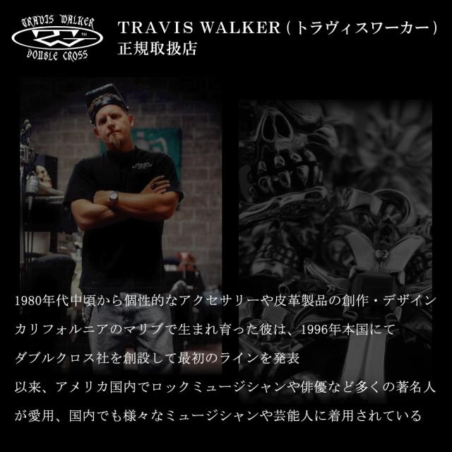 TRAVIS WALKER トラヴィスワーカー 18K イエローゴールド スモール ダブル クロス バングル シルバー ブランド 公式 正規品 シルバー925 アクセサリー