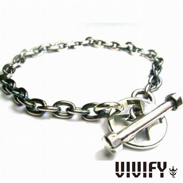 ビビファイ VIVIFY バングル シルバー SideArabesque Bangle w/gold VIVIFY 正規店VIVIFY ビビファイ バングル ブレスレット