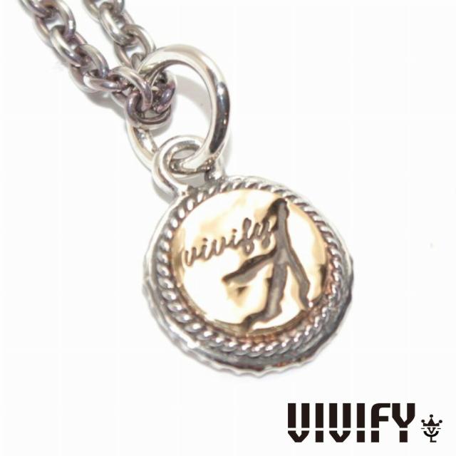 VIVIFY ビビファイ ペンダント ネックレス シルバー ゴールド K18Gold CrowMark ペンダントトップ チェーンなし メンズアクセサリーの通販は