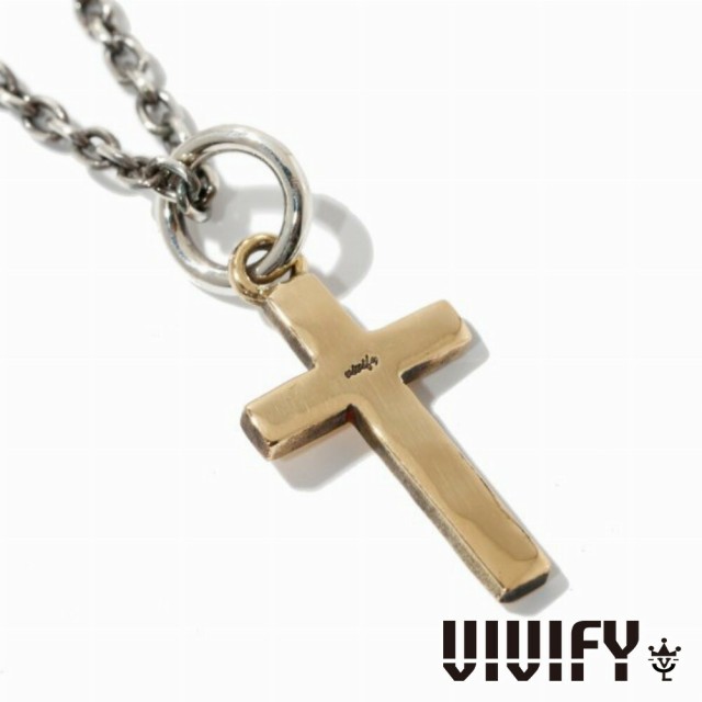 VIVIFY ビビファイ アクセサリー ネックレス ゴールド K18Gold Large Cross Necklace