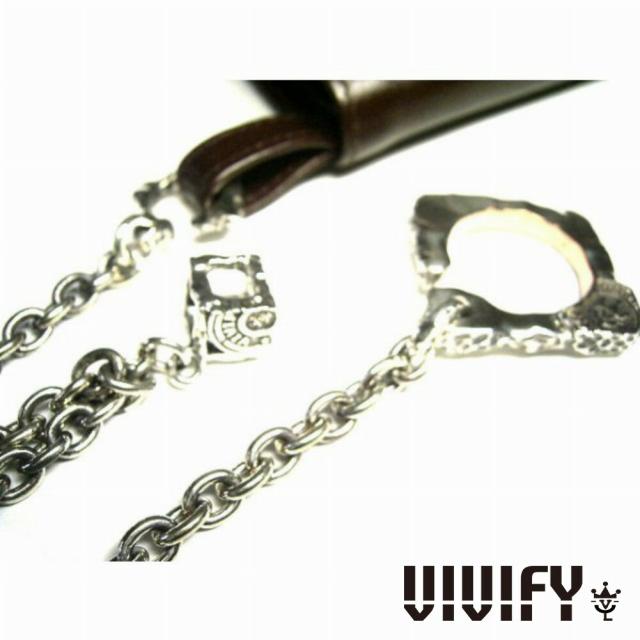 VIVIFY ビビファイ アクセサリー ウォレットチェーン キーチェーン シルバー Wallet Chain