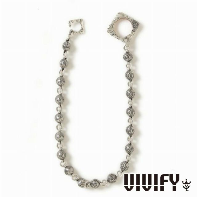 VIVIFY ビビファイ アクセサリー ウォレットチェーン キーチェーン シルバー COIN BALL WALLETCHAIN