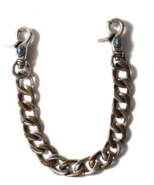 VIVIFY ビビファイ ウォレットチェーン キーチェーン シルバー ターコイズ VIVIFY ビビファイ ウォレットチェーン キーチェーン シルバー