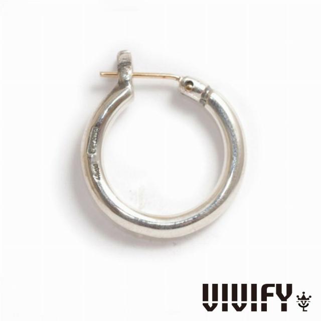 VIVIFY ビビファイ アクセサリー フープピアス シルバー K18ゴールド