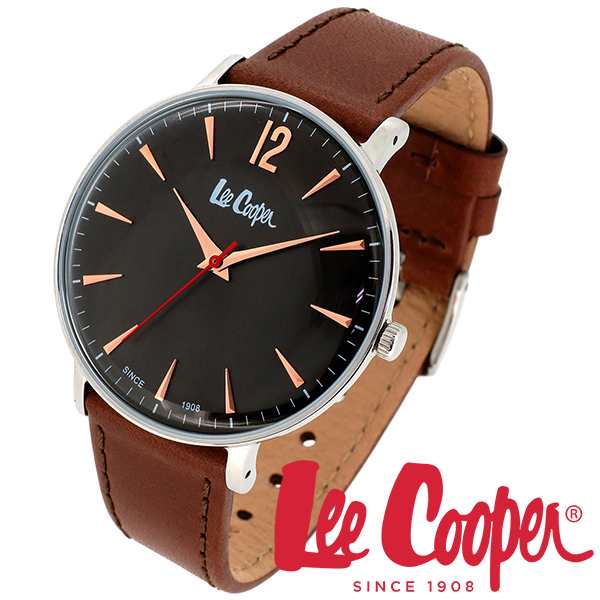 Lee Cooper 腕時計 ブランド ウォッチ Lc6379 362 リークーパー 時計 メンズ 紳士 ブラック ローズゴールド ブラウン クォーツの通販はau Pay マーケット 新宿銀の蔵 シルバーアクセサリーと天然石のお店